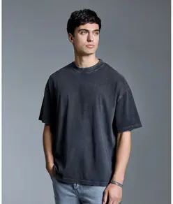 T-shirt effetto slavato Anthem distortion Anthem