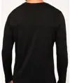 T-shirt girocollo a maniche lunghe da uomo Kariban