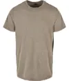 T-shirt girocollo slavata ad acido Build Your Brand