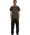 T-shirt girocollo slavata ad acido Build Your Brand