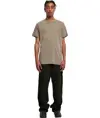 T-shirt girocollo slavata ad acido Build Your Brand