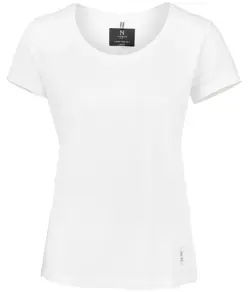 T-shirt in piqué donna Danbury Nimbus