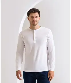 T-shirt Long John con maniche arrotolabili Premier