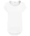 T-shirt lunga fiammata donna Build Your Brand