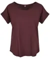 T-shirt lunga fiammata donna Build Your Brand