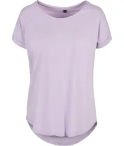 T-shirt lunga fiammata donna Build Your Brand