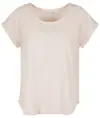 T-shirt lunga fiammata donna Build Your Brand