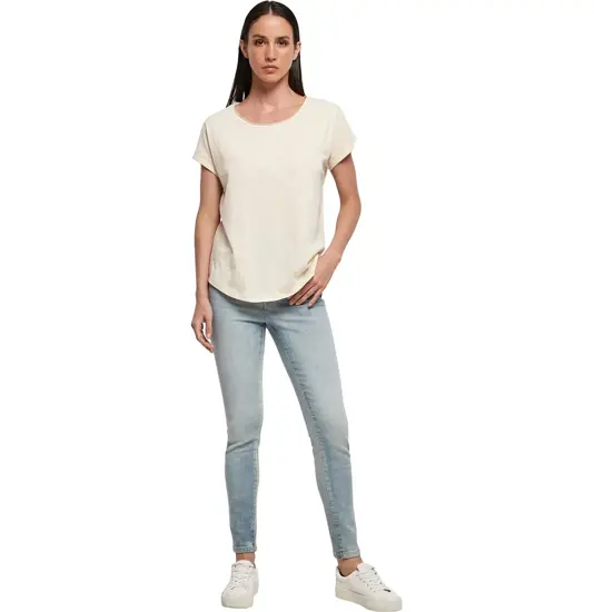 T-shirt lunga fiammata donna Build Your Brand
