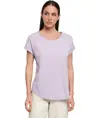 T-shirt lunga fiammata donna Build Your Brand