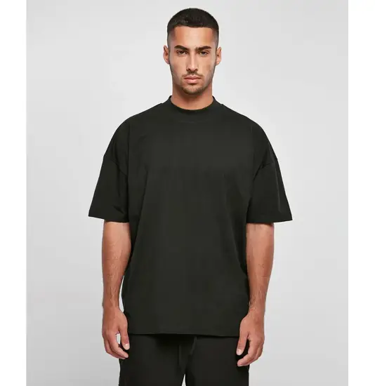 T-shirt oversize con finto collo alto Build Your Brand