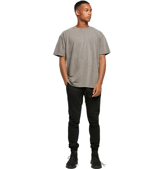 T-shirt pesante oversize slavata ad acido Build Your Brand
