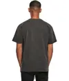 T-shirt pesante oversize slavata ad acido Build Your Brand