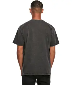 T-shirt pesante oversize slavata ad acido Build Your Brand