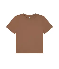 T-shirt pesante taglio boxy donna Bella Canvas