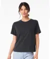 T-shirt pesante taglio boxy donna Bella Canvas
