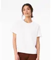 T-shirt pesante taglio boxy donna Bella Canvas