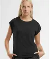 T-shirt regular con spalle scese donna New Morning Studios