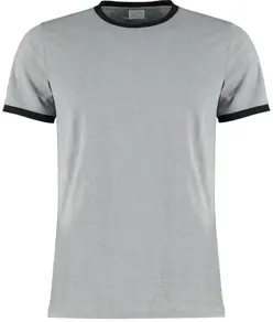 T-shirt ringer fashion fit Kustom Kit