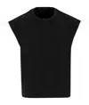 T-shirt smanicata corta pesante vintage Build Your Brand