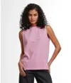T-shirt smanicata effetto slavato vintage da donna Build Your Brand