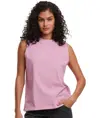 T-shirt smanicata effetto slavato vintage da donna Build Your Brand