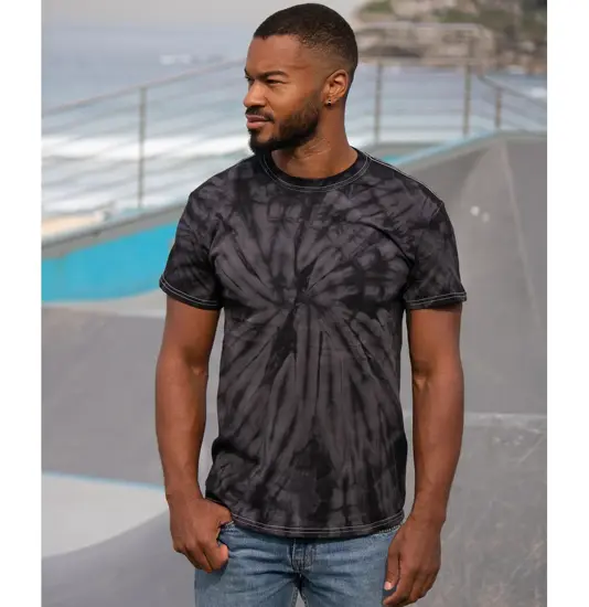 T-shirt spider tono su tono Colortone