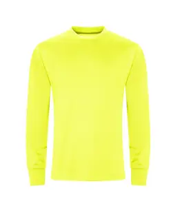 T-shirt sportiva a maniche lunghe AWDis Just Cool