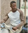 T-shirt stile baseball UNLABELED (1170) Tee Jays