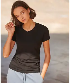 T-shirt stretch scollo a V donna Feel Good SF