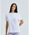 T-shirt taglio squadrato oversize in cotone biologico TriDri® donna TriDri