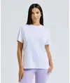 T-shirt taglio squadrato oversize in cotone biologico TriDri® donna TriDri