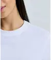 T-shirt taglio squadrato oversize in cotone biologico TriDri® donna TriDri