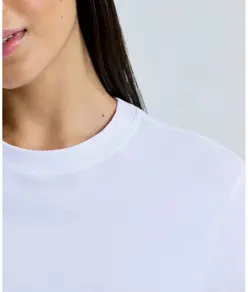 T-shirt taglio squadrato oversize in cotone biologico TriDri® donna TriDri