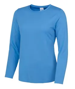 T-shirt tecnica a maniche lunghe donna AWDis Just Cool