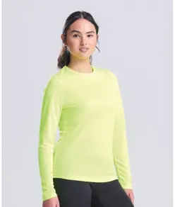 T-shirt tecnica a maniche lunghe donna AWDis Just Cool
