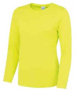 T-shirt tecnica a maniche lunghe donna AWDis Just Cool