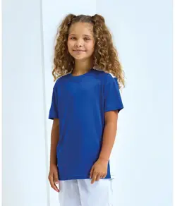 T-shirt tecnica bambino bicolore TriDri® TriDri