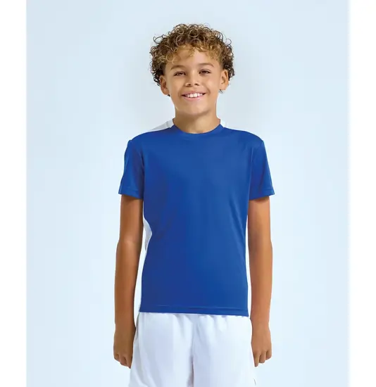 T-shirt tecnica bambino bicolore TriDri® TriDri