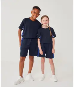T-shirt tecnica bambino con inserti Finden & Hales