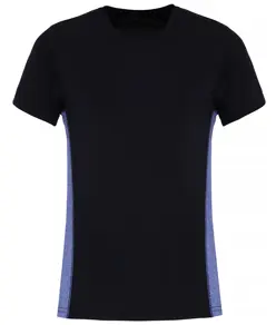 T-shirt tecnica donna TriDri® con inserti a contrasto TriDri