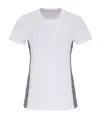 T-shirt tecnica donna TriDri® con inserti a contrasto TriDri