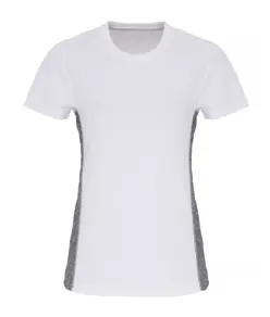 T-shirt tecnica donna TriDri® con inserti a contrasto TriDri
