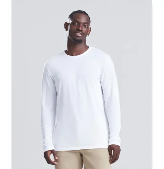 T-shirt triblend a maniche lunghe AWDis Just T's
