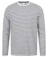 T-shirt unisex a righe a maniche lunghe SF