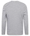 T-shirt unisex a righe a maniche lunghe SF
