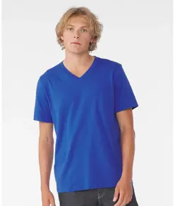 T-shirt unisex in jersey con scollo a V Bella Canvas