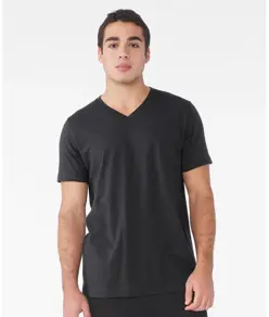 T-shirt unisex in jersey con scollo a V Bella Canvas