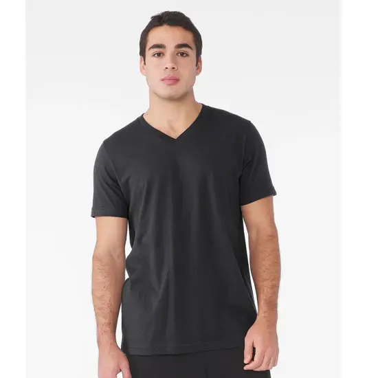 T-shirt unisex in jersey con scollo a V Bella Canvas