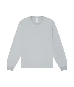 T-shirt unisex pesante dal taglio boxy a maniche lunghe Bella Canvas