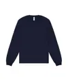 T-shirt unisex pesante dal taglio boxy a maniche lunghe Bella Canvas